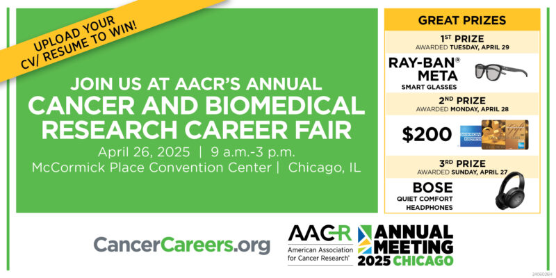 AACR Cancer and Biomedical Research 