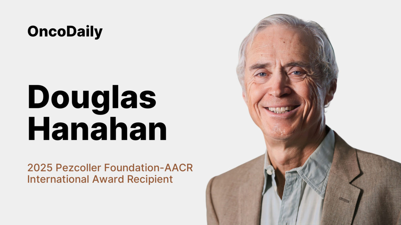 Douglas Hanahan was Honored with the 2025 Pezcoller Foundation-AACR International Award for Extraordinary Cancer Research