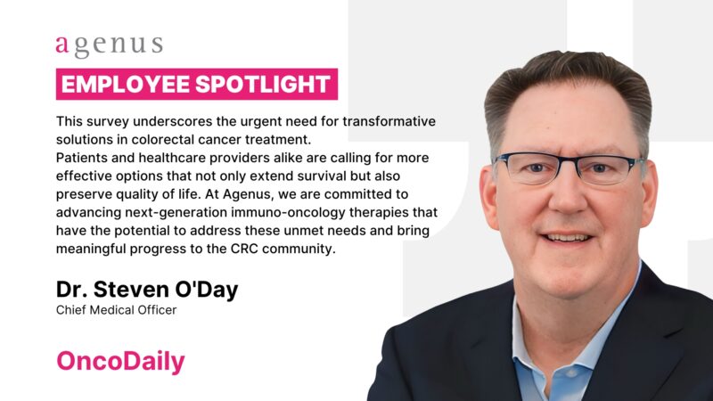 Agenus released its Colorectal Cancer In Focus report