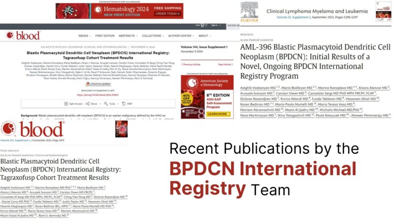 BPDCN International registry