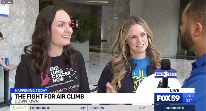 Misty Dawn Shields: Highlighting lung cancer awareness and screening at the Fight for Air Climb