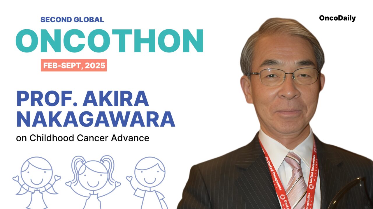 Global Oncothon 2025: Dr. Akira Nakagawara, on Childhood Cancer Advances