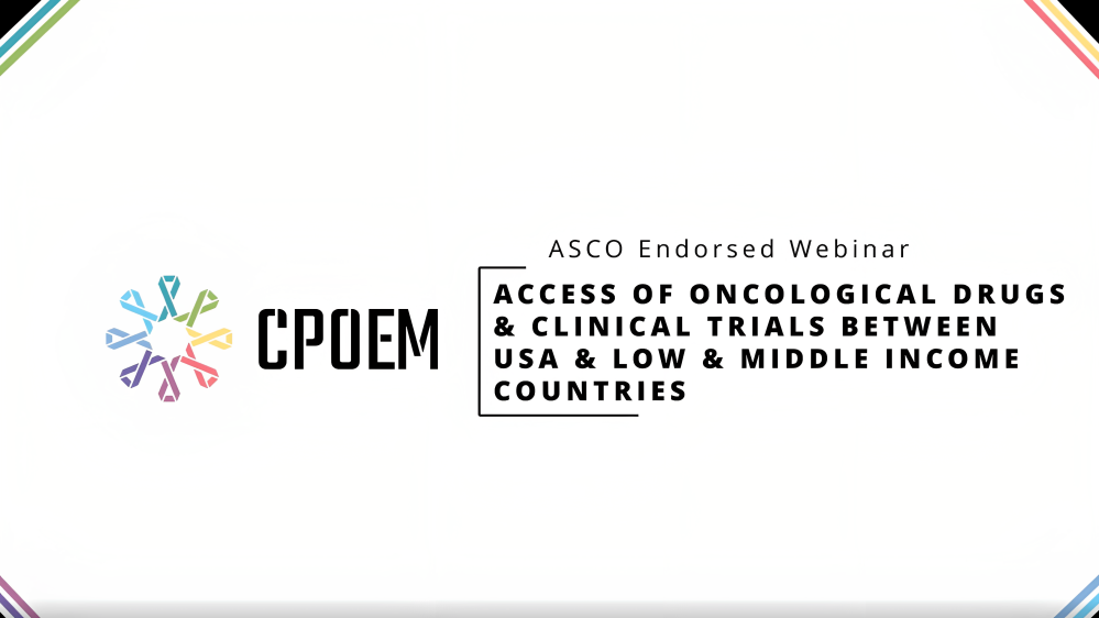 Registration is open for the ASCO-Endorsed CPOEM Foundation Webinar