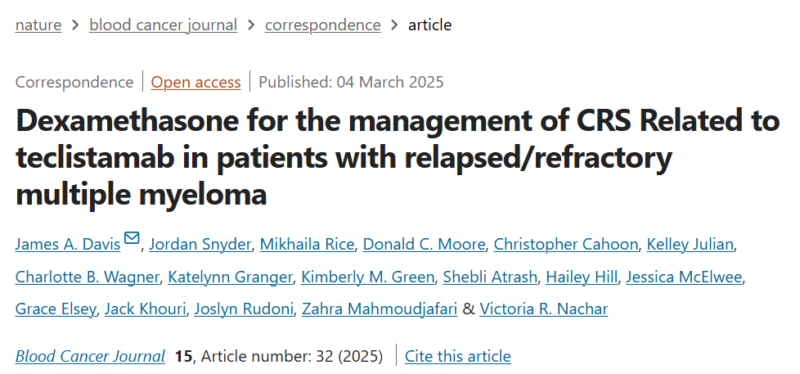 Myeloma Paper of the Day, March 5th, suggested by Robert Orlowski