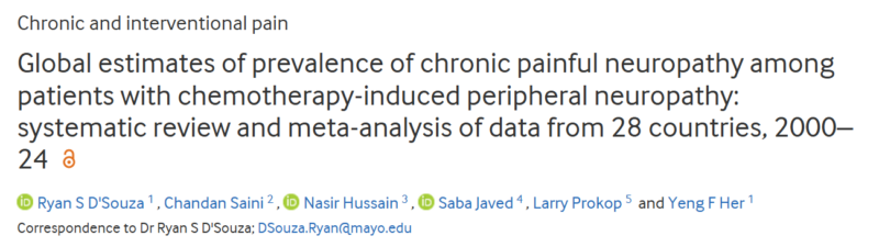 Elvina Almuradova: Chemotherapy-induced neuropathy is still one of the biggest problems reducing patients’ QOL