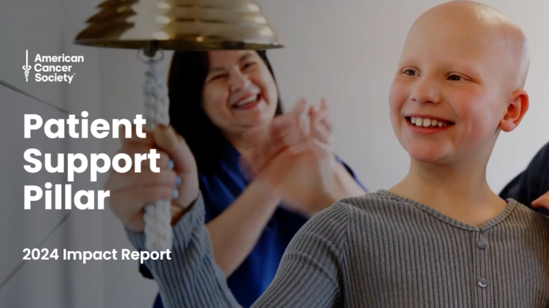 Our work touched 111 million lives, providing critical support to people facing cancer – American Cancer Society
