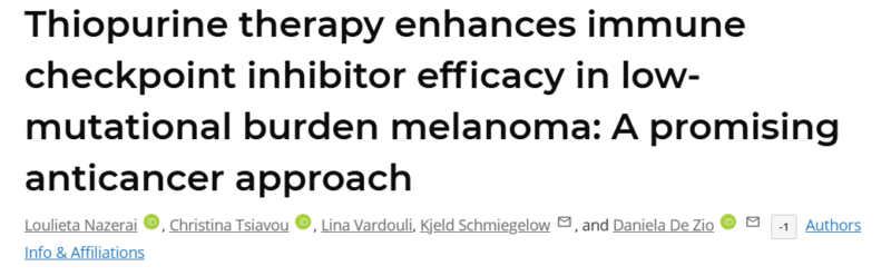 Changing the treatment landscape for patients with resistant melanoma - Danish Cancer Institute