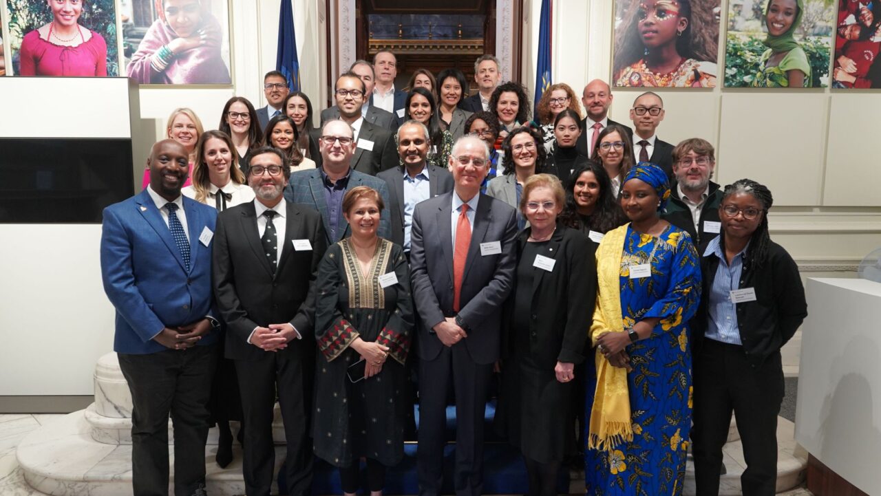 Aruni Ghose: Exciting days at Marlborough House, London, for The Lancet Group Commission