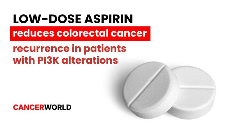 55% Reduction in Cancer Recurrence? Aspirin Shows Promise – CancerWorld