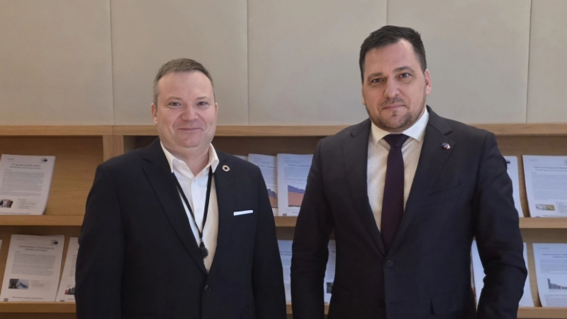 ELPA President Marko Korenjak and MEP Tomáš Zdechovský United for Liver Health