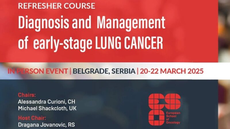 Key Insights from the ESO Refresher Course on Early-Stage Lung Cancer
