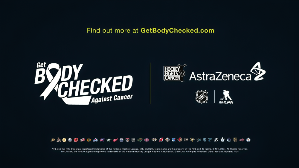 Erin Andrews teams up with AstraZeneca on “Get Body Checked Against Cancer” campaign