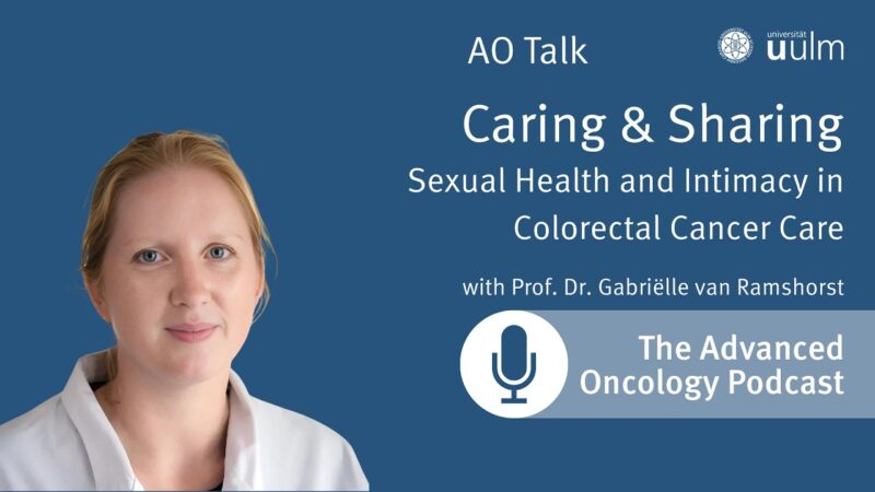 Gabrielle van Ramshorst about sexual health in colorectal cancer survivors - Advanced Oncology