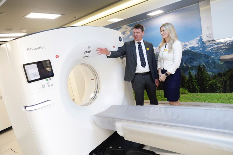 Averil Power: The launch of Ireland’s first mobile lung screening unit invested by the Irish Cancer Society