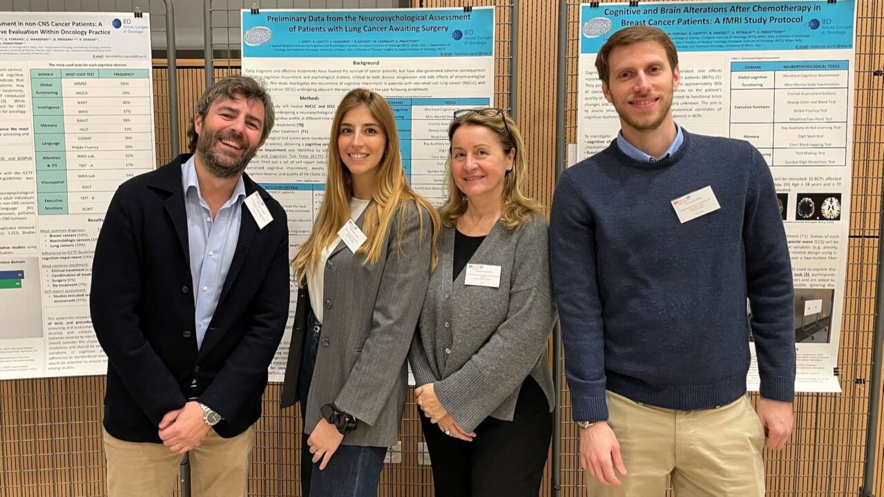 Benedetta Capetti: Our Neuropsychoncology team from IEO at the 9th ICCTF Conference in Caen