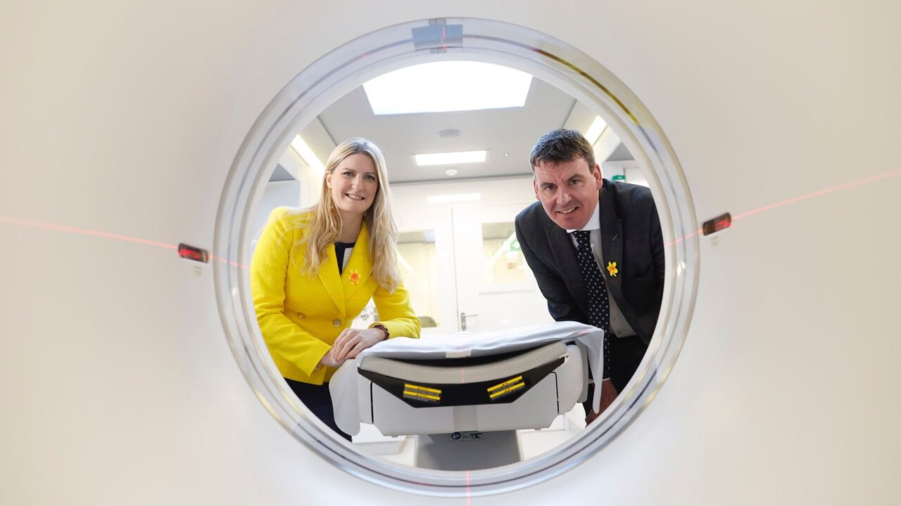 Averil Power: The launch of Ireland’s first mobile lung screening unit invested by the Irish Cancer Society