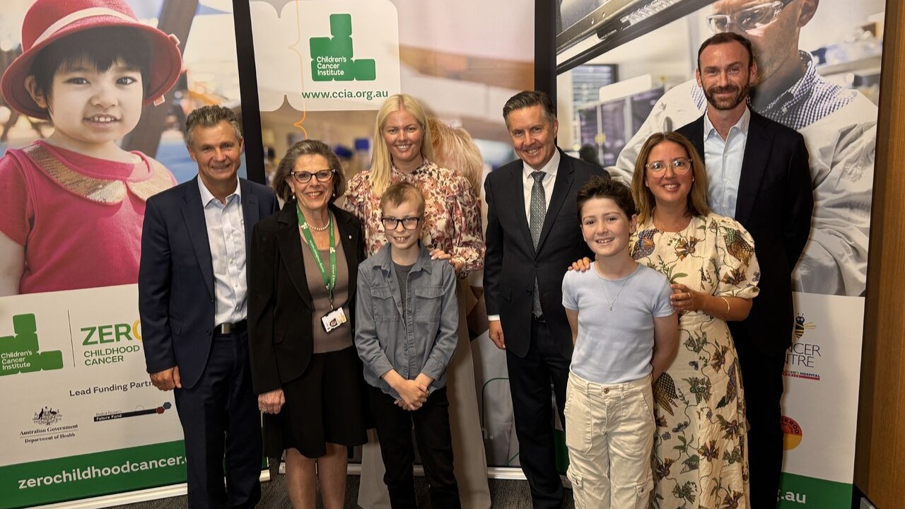 Zero Childhood Cancer will receive a $112.6 million investment from the Australian Government – CCI