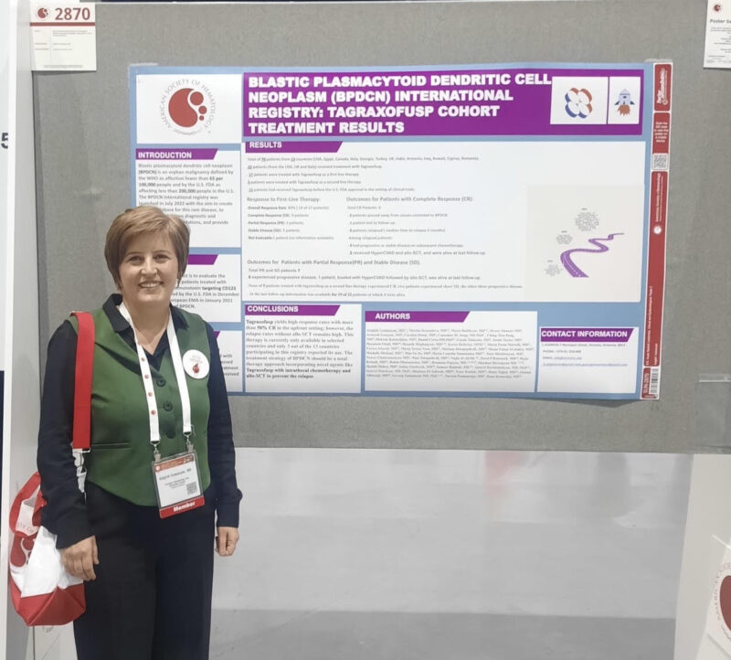 Dr. Astghik Voskanyan presented a poster at the 66th Annual Meeting of the American Society of Hematology (ASH) in 2024.