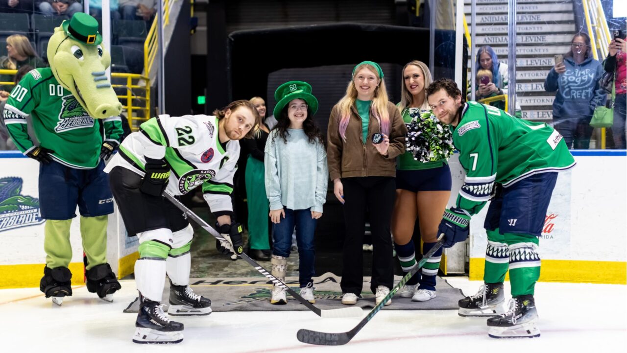 Florida Everblades Professional Hockey Club community’s support of St. Baldrick’s Foundation