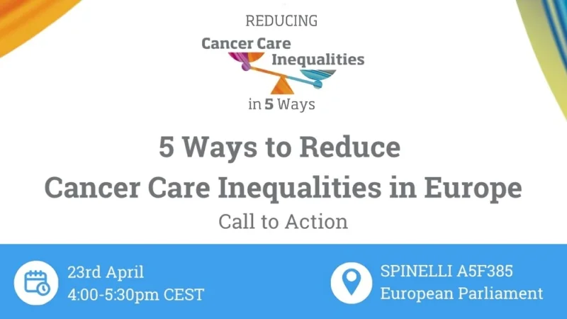 5 Ways to Reduce Cancer Care Inequalities in Europe – Cancer Patients Europe