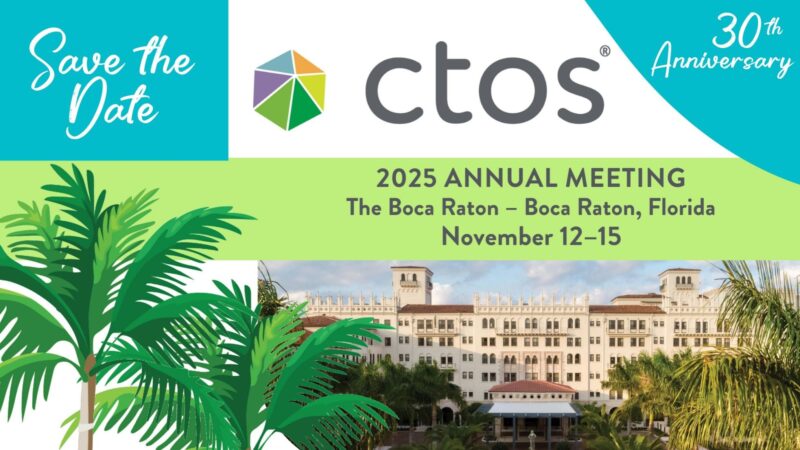 Registration and abstract submission for the CTOS Annual Meeting 2025 are open