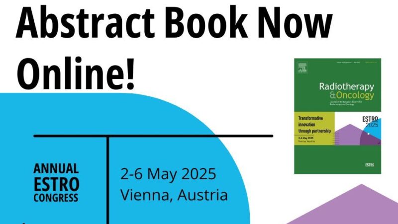 The ESTRO 2025 Abstract Book is now online!