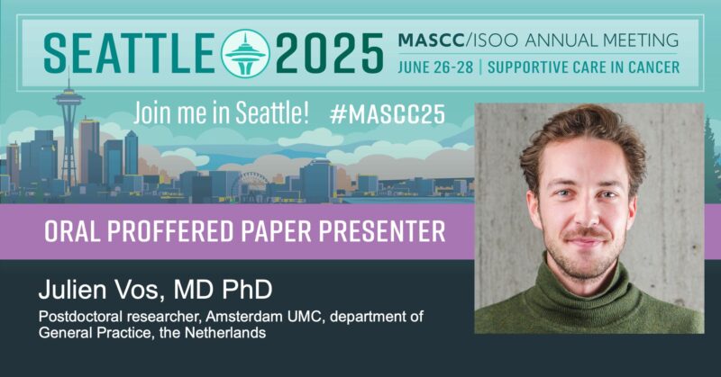 Julien Vos to Present on Colon Cancer Survivorship at MASCC 2025