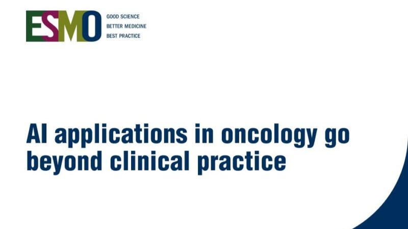 How much do you know about AI applications in oncology? – ESMO
