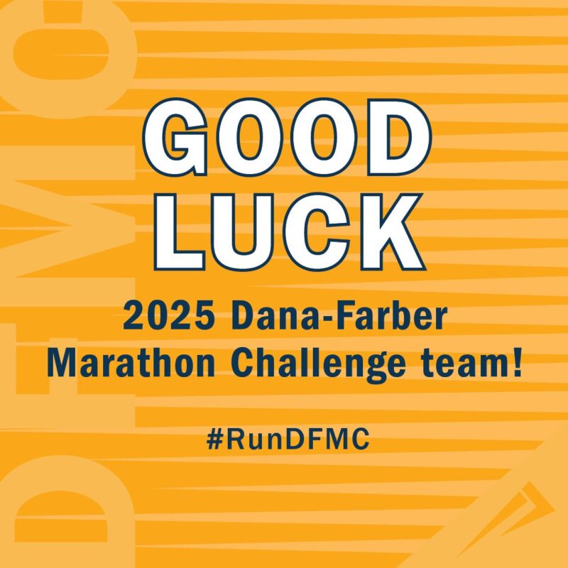 The Jimmy Fund - Dana-Farber Marathon Challenge team runners take on the 129th Boston Marathon!