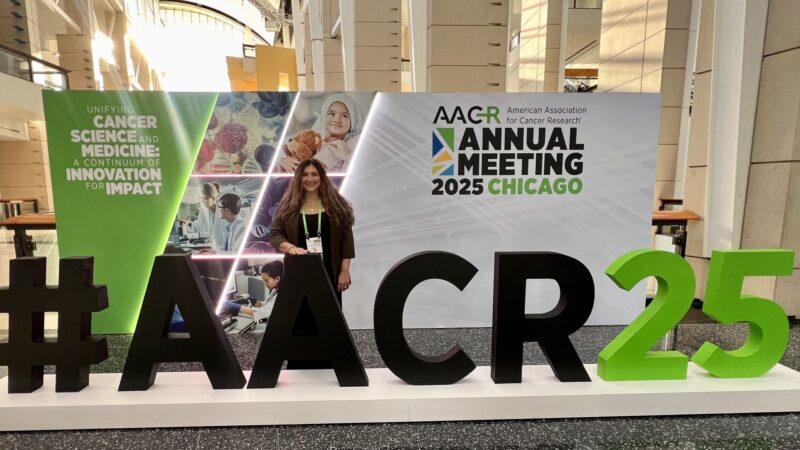 Alique Topalian: I have been selected as part of the AACR Scientist-Survivor Program