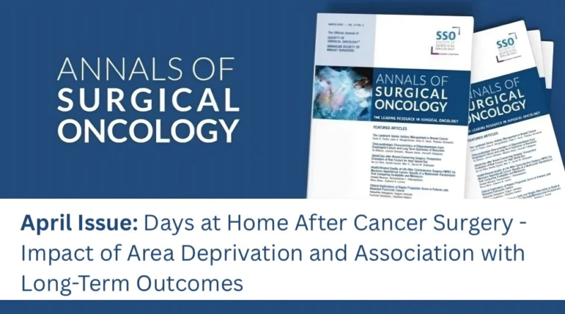 April Issue of Annals of Surgical Oncology