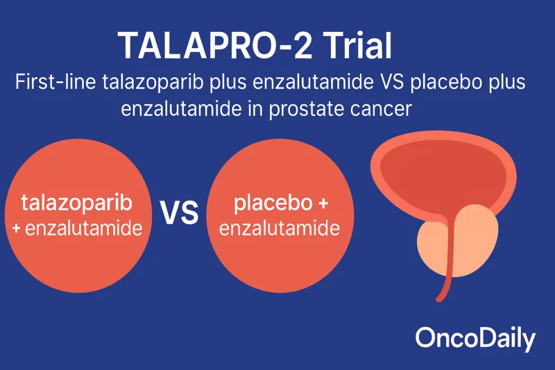 TALAPRO-2 Trial: First-line talazoparib plus enzalutamide VS placebo plus enzalutamide in prostate cancer – Mirrors of Medicine