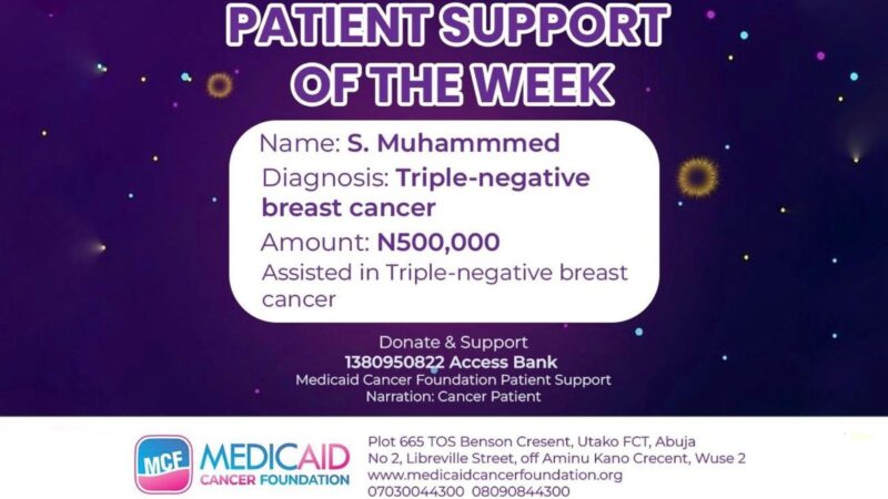 Supporting S. Muhammad’s Fight Against Triple-Negative Breast Cancer – Medicaid Cancer Foundation