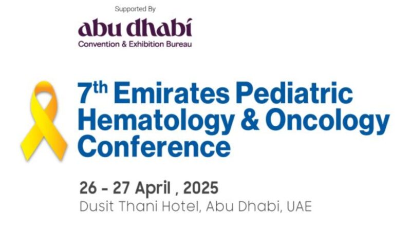 Join MENA Conference at the Emirates Pediatric Hematology and Oncology Conference