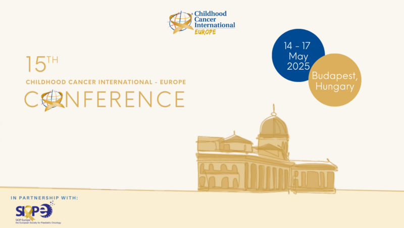 Save the date for the 15th CCI Europe Conference – Childhood Cancer International