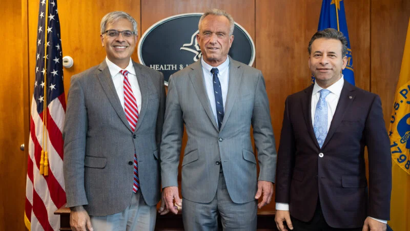 U.S. Department of Health and Human Services welcomes Marty Makary as FDA Commissioner and Jay Bhattacharya as NIH Director