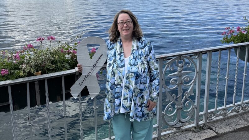 Dana is an ALK Positive volunteer who diagnosed in 2020