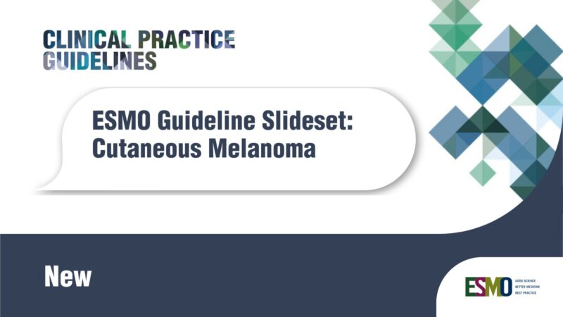 ESMO Living Guidelines for cutaneous melanoma