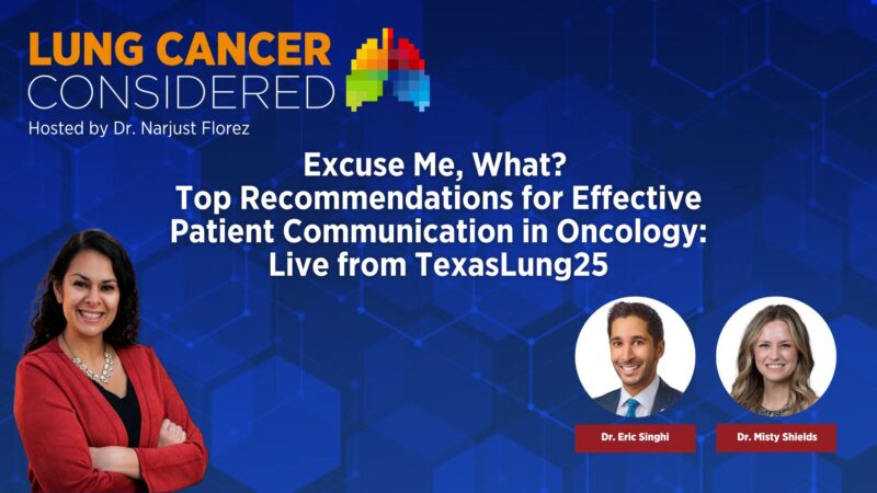 Touching on 2nd opinions, scanxiety, communication styles and cultural sensitivity – Lung Cancer Europe