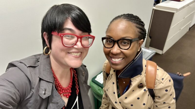 Fumiko Ladd Chino: Great to chat with some of my amazing radiation oncology colleagues and friends