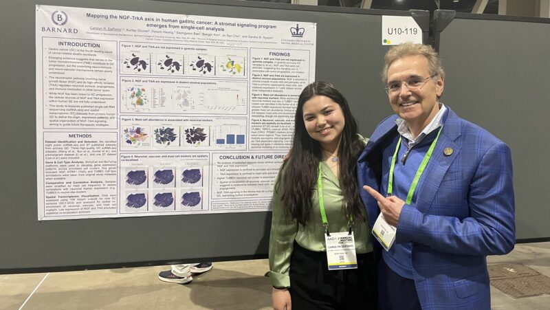 Ron DePinho: Carolyn DePinho’s Poster on NGF-TrkA Axis in Gastric Cancer at AACR25