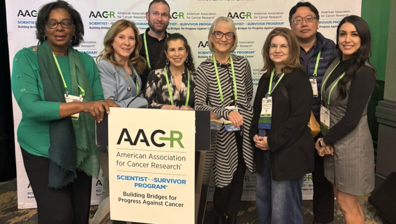 Allison Rosen: Excited to introduce you all to my AACR Scientist – Survivor group