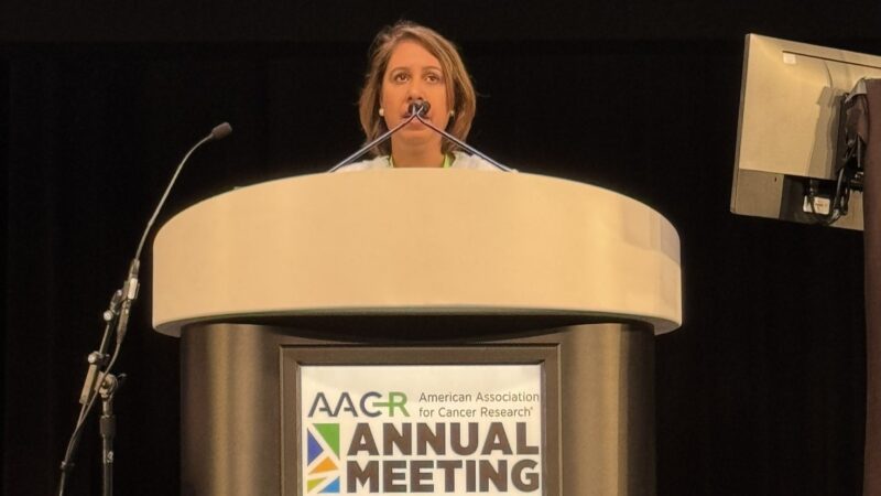 Christine Lovly: Brilliant discussion of bladder cancer and TLS during plenary session by Sangeeta Goswami at AACR25