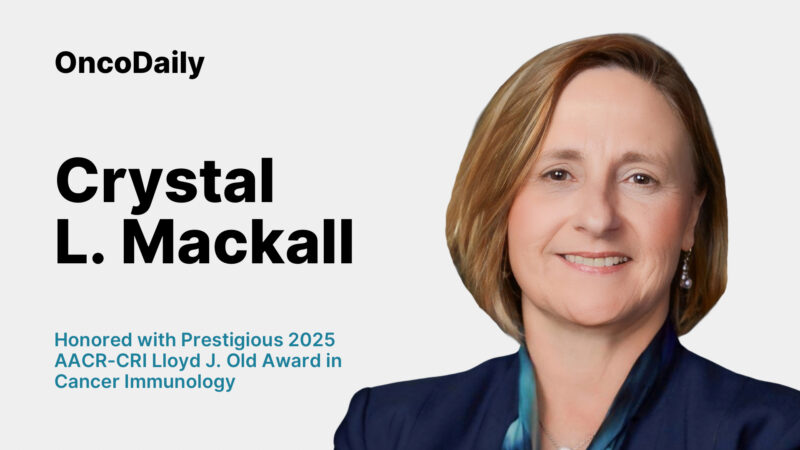 Dr. Crystal L. Mackall Honored with Prestigious 2025 AACR-CRI Lloyd J. Old Award in Cancer Immunology