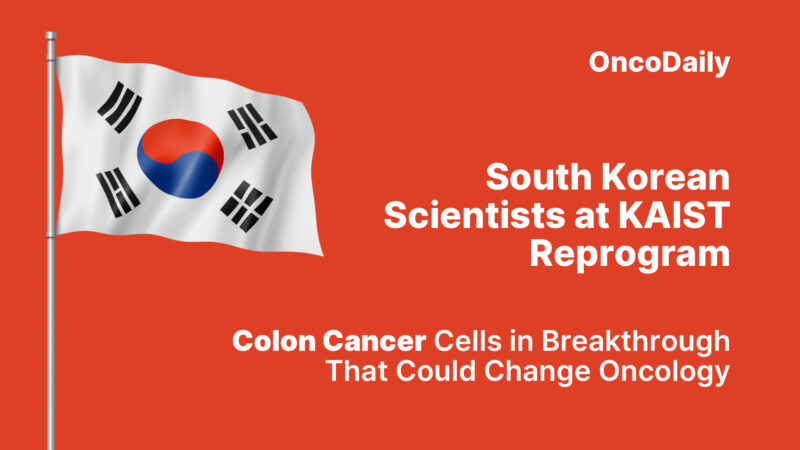 South Korean Scientists at KAIST Reprogram Colon Cancer Cells in Breakthrough That Could Change Oncology