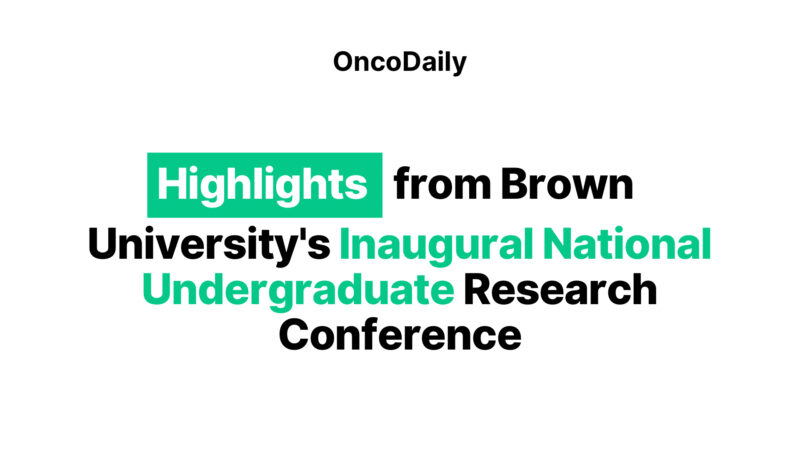 Highlights from Brown University’s Inaugural National Undergraduate Research Conference