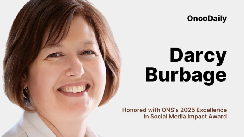 Darcy Burbage Honored with ONS’s 2025 Excellence in Social Media Impact Award
