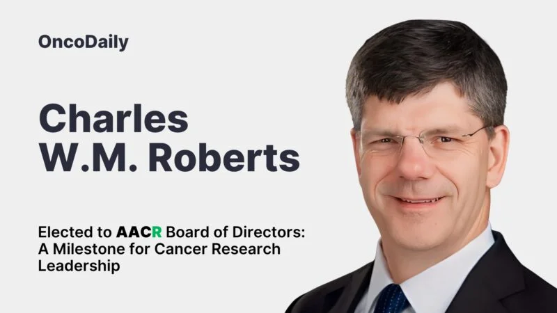 Charles W.M. Roberts Elected to AACR Board of Directors
