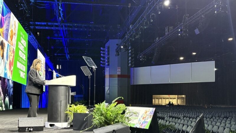 Margaret Foti: We are making final preparations for the AACR 25 Opening Ceremony and Opening Plenary