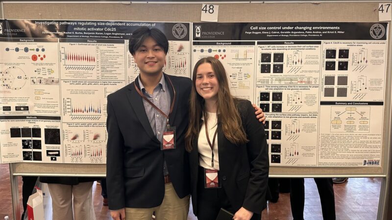 Dylan Hernandez presented research at Brown University’s 1st National Undergraduate Research Conference